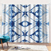 Tie Dye Shibori Pattern Print Pencil Pleat Curtains