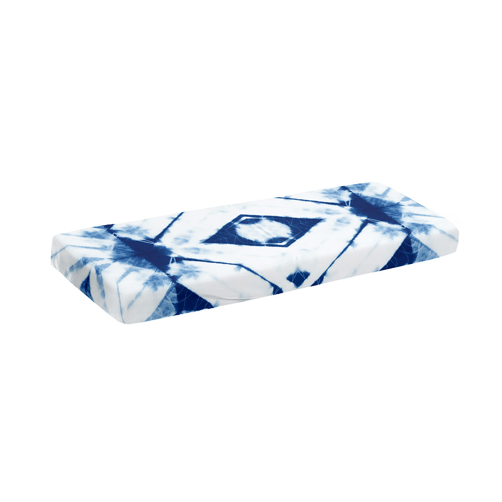 Tie Dye Shibori Pattern Print Piano Keyboard Cover