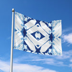 Tie Dye Shibori Pattern Print Polyester Flag