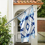 Tie Dye Shibori Pattern Print Polyester Flag