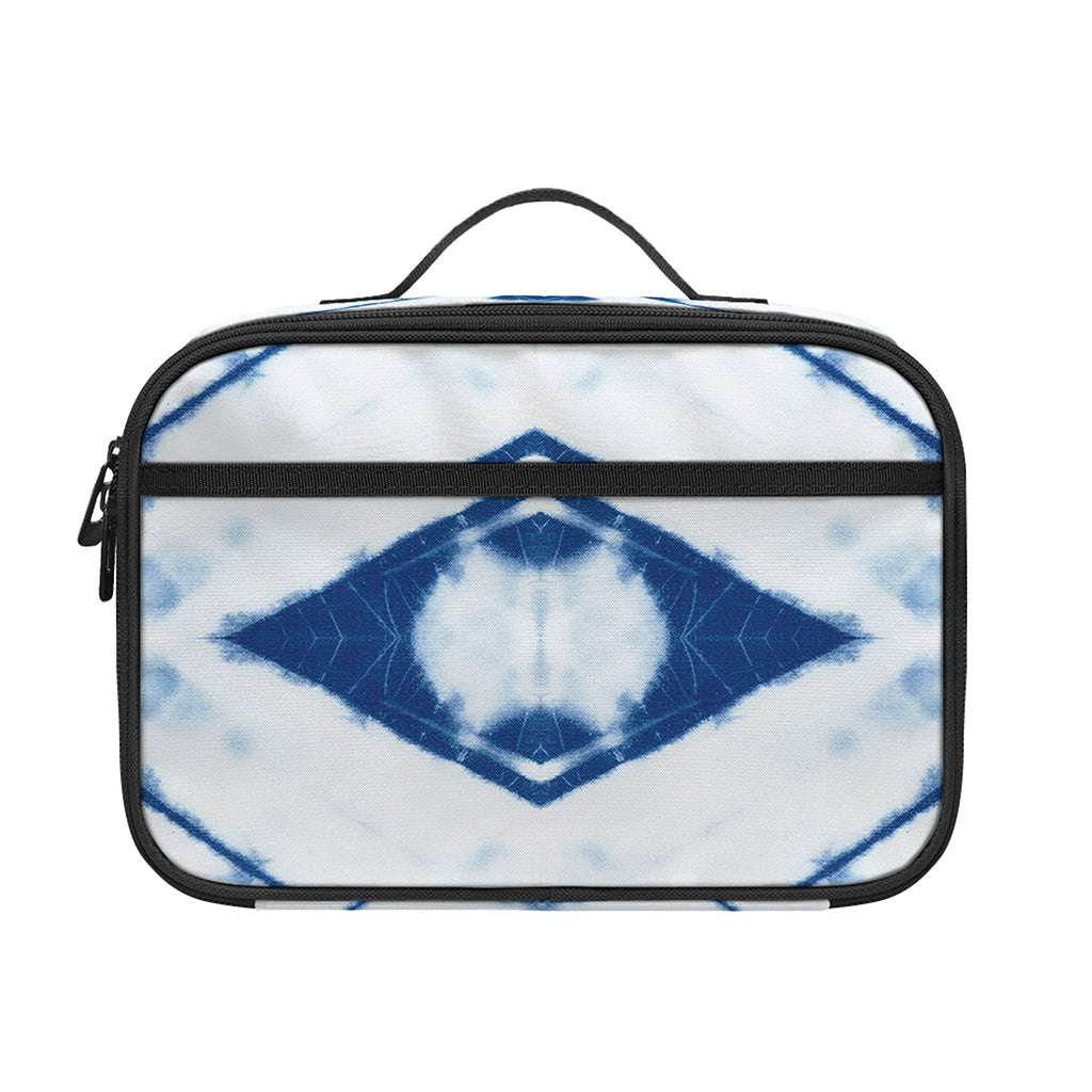 Tie Dye Shibori Pattern Print Portable Lunch Bag