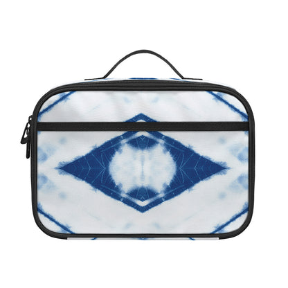 Tie Dye Shibori Pattern Print Portable Lunch Bag