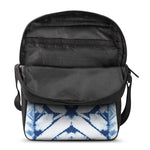 Tie Dye Shibori Pattern Print Rectangular Crossbody Bag