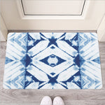 Tie Dye Shibori Pattern Print Rubber Doormat