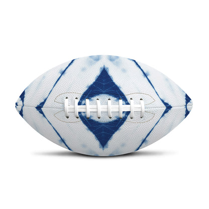 Tie Dye Shibori Pattern Print Rugby Ball