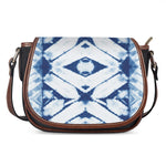 Tie Dye Shibori Pattern Print Saddle Bag