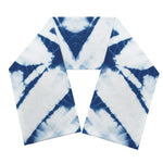 Tie Dye Shibori Pattern Print Scarf