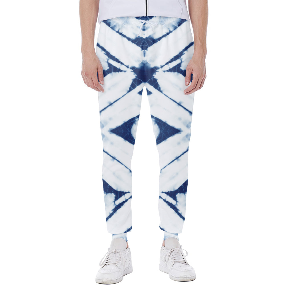 Tie Dye Shibori Pattern Print Scuba Joggers