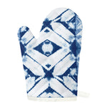 Tie Dye Shibori Pattern Print Single Oven Mitt