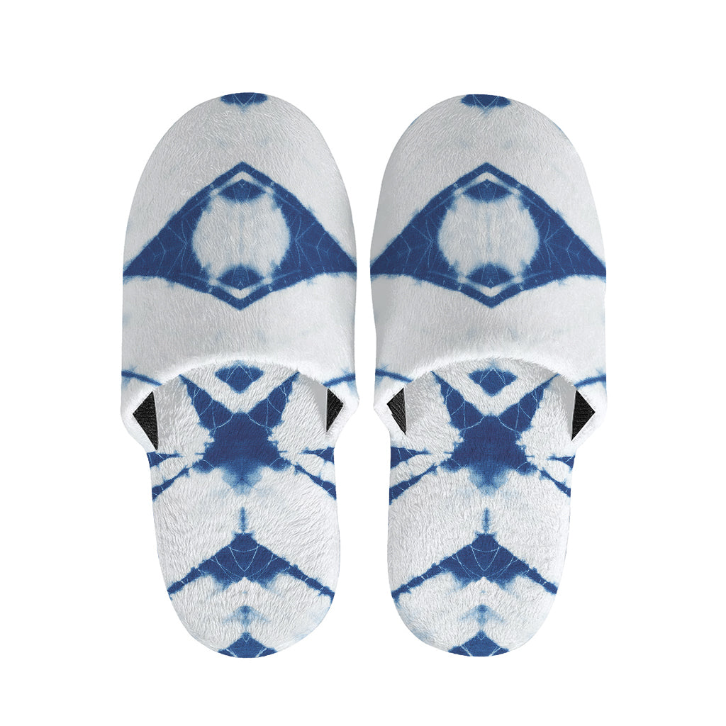Tie Dye Shibori Pattern Print Slippers