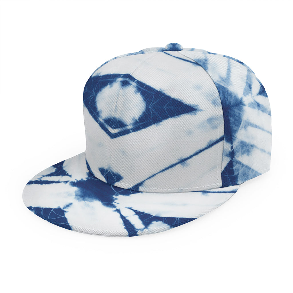 Tie Dye Shibori Pattern Print Snapback Cap