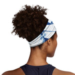 Tie Dye Shibori Pattern Print Sports Headband