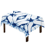 Tie Dye Shibori Pattern Print Tablecloth