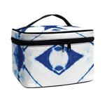 Tie Dye Shibori Pattern Print Travel Makeup Bag