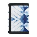 Tie Dye Shibori Pattern Print Trifold Wallet
