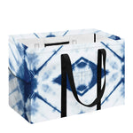 Tie Dye Shibori Pattern Print Utility Tote Bag