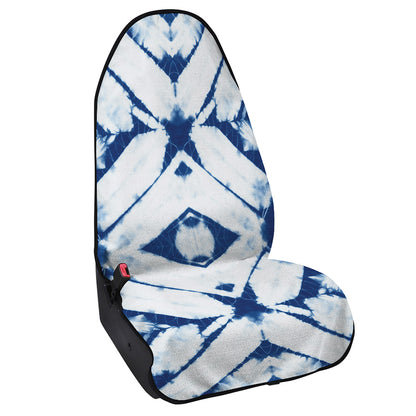 Tie Dye Shibori Pattern Print Waterproof Car Seat Cover