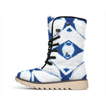 Tie Dye Shibori Pattern Print Winter Boots