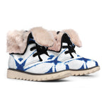 Tie Dye Shibori Pattern Print Winter Boots