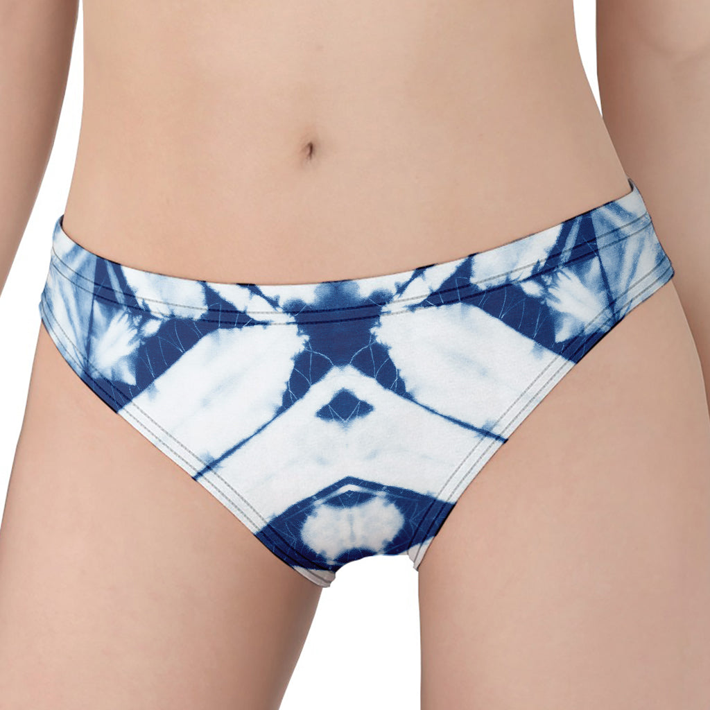 Tie Dye Shibori Pattern Print Women's Panties