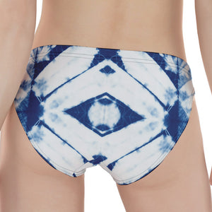 Tie Dye Shibori Pattern Print Women's Panties