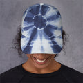 Tie Dye Shibori Print Baseball Cap