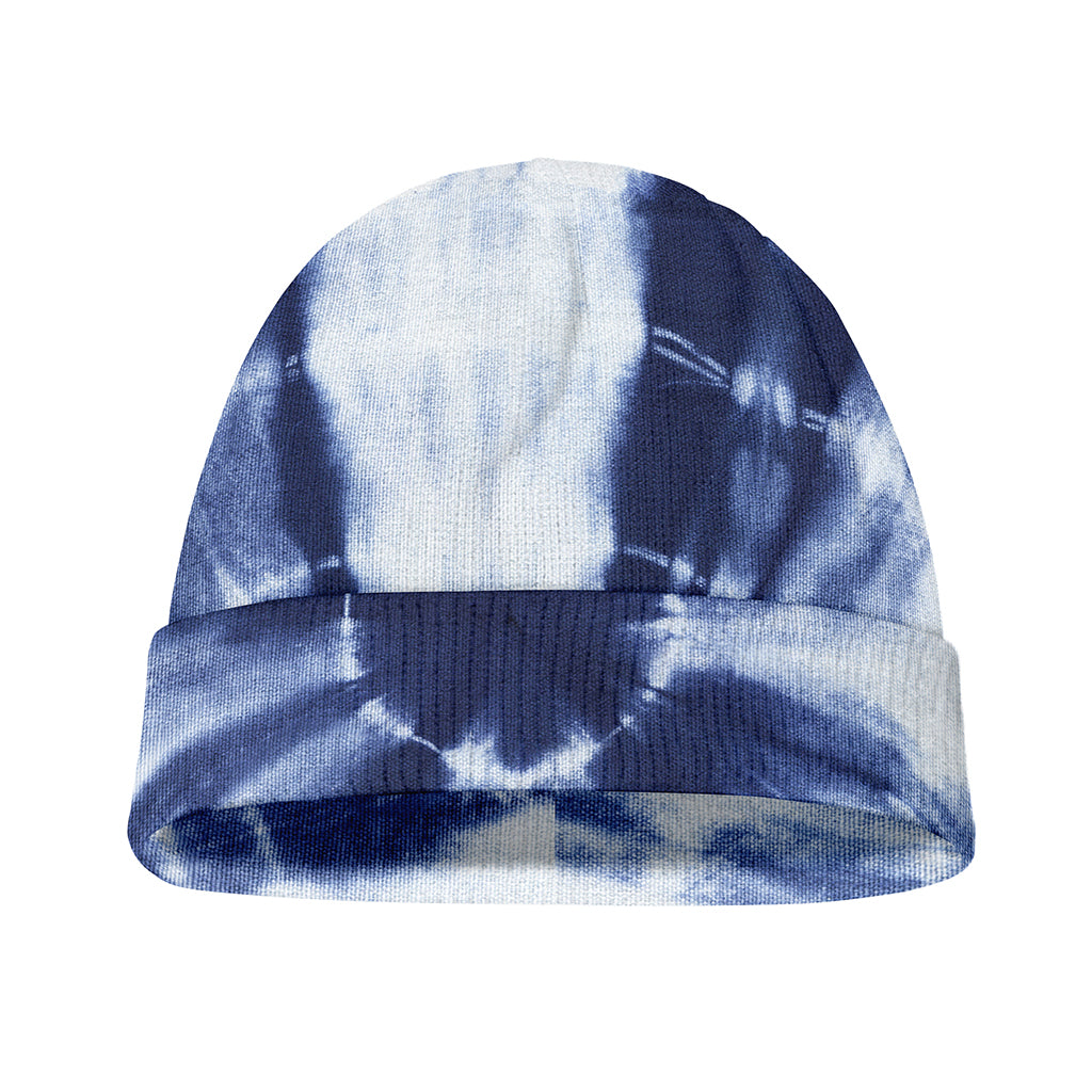 Tie Dye Shibori Print Beanie