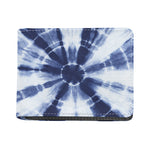 Tie Dye Shibori Print Bifold Wallet
