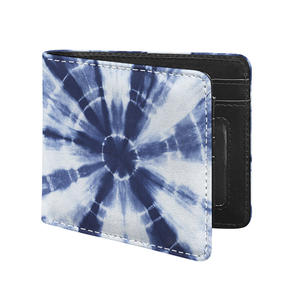 Tie Dye Shibori Print Bifold Wallet
