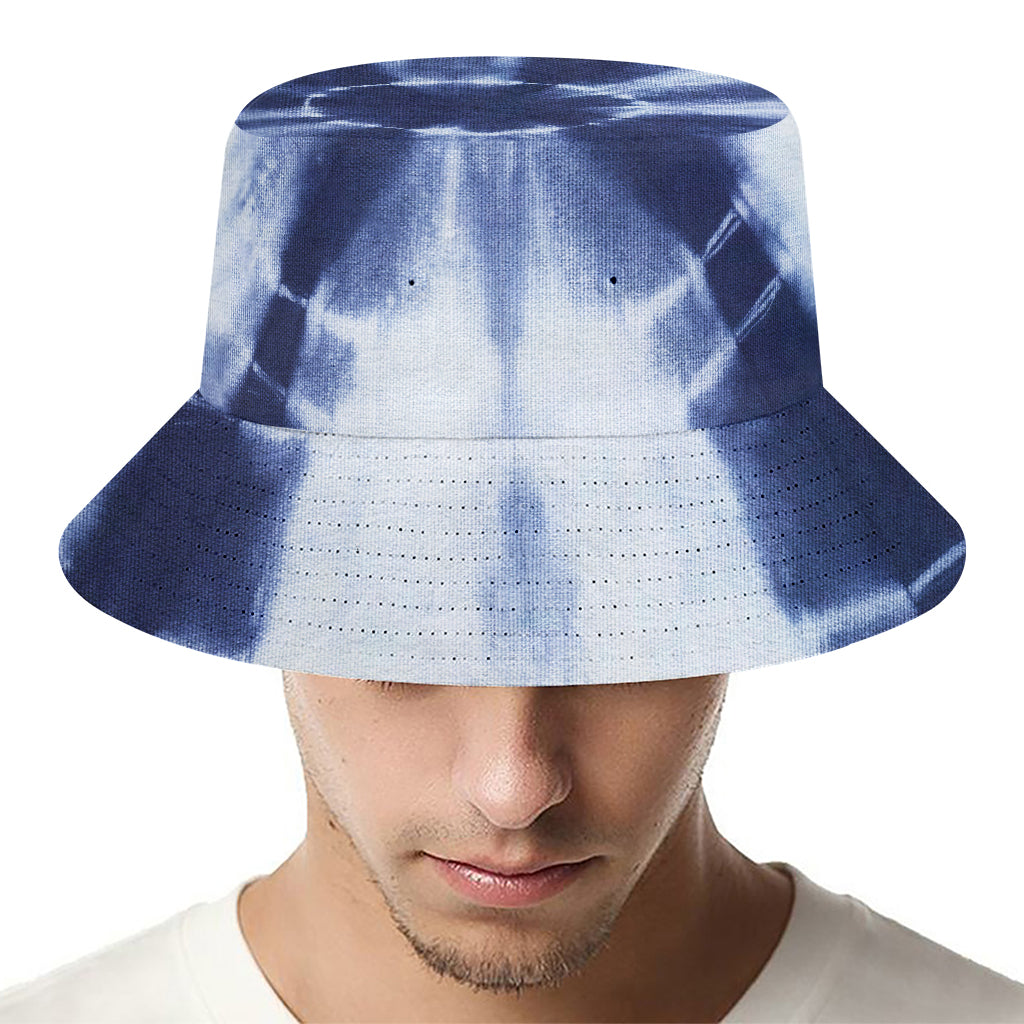 Tie Dye Shibori Print Bucket Hat