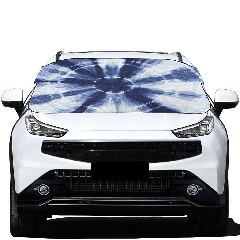 Tie Dye Shibori Print Car Windshield Snow Cover