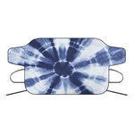 Tie Dye Shibori Print Car Windshield Snow Cover