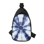 Tie Dye Shibori Print Chest Bag
