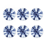 Tie Dye Shibori Print Coaster Set