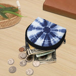 Tie Dye Shibori Print Coin Purse