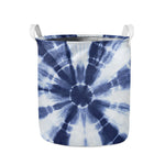 Tie Dye Shibori Print Collapsible Laundry Basket