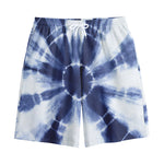 Tie Dye Shibori Print Cotton Shorts