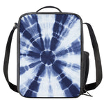 Tie Dye Shibori Print Crossbody Lunch Bag