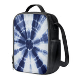 Tie Dye Shibori Print Crossbody Lunch Bag