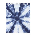 Tie Dye Shibori Print Curtain