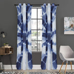 Tie Dye Shibori Print Curtain
