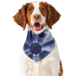 Tie Dye Shibori Print Dog Bandana
