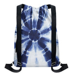 Tie Dye Shibori Print Drawstring Backpack