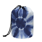 Tie Dye Shibori Print Drawstring Makeup Bag