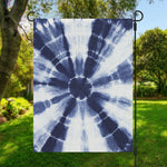Tie Dye Shibori Print Garden Flag