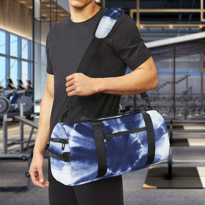 Tie Dye Shibori Print Gym Bag
