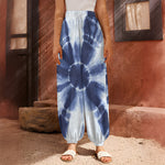 Tie Dye Shibori Print Harem Pants