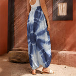 Tie Dye Shibori Print Harem Pants