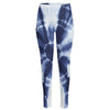 Tie Dye Shibori Print High-Waisted Pocket Leggings