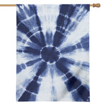 Tie Dye Shibori Print House Flag